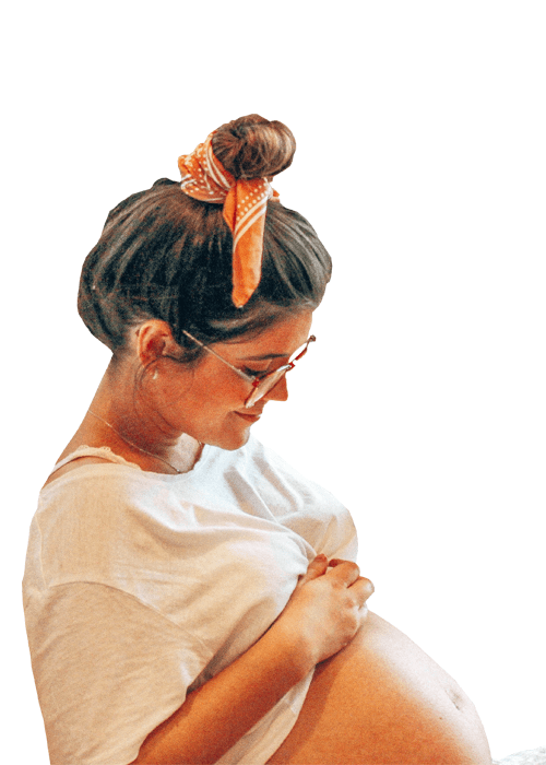 consulta de matrona para un bebé recién nacido