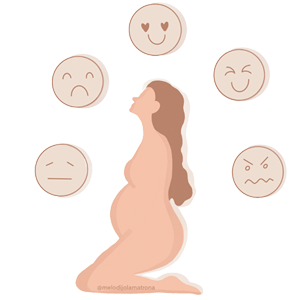 los niveles hormonales durante el embarazo afectan al suelo pélvico.
