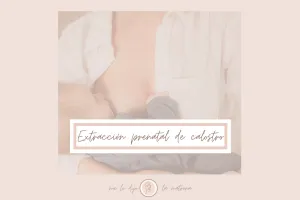 artículo sobre extraer el calostro embarazada