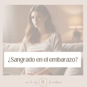 cuando es preocupante sangrar en el embarazo portada