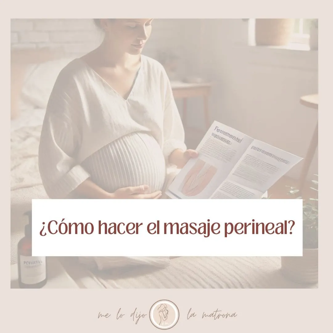 Masaje perineal: ¿Cuándo empezar?