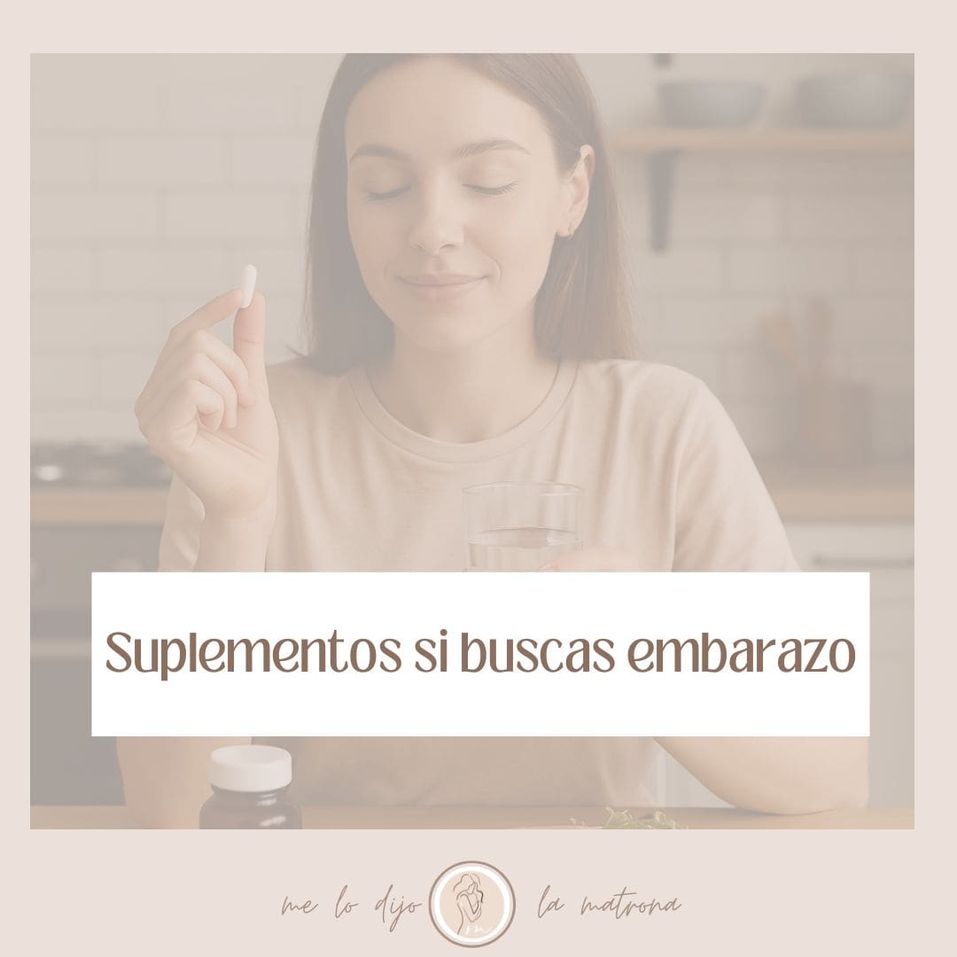 Suplementos para la búsqueda de embarazo