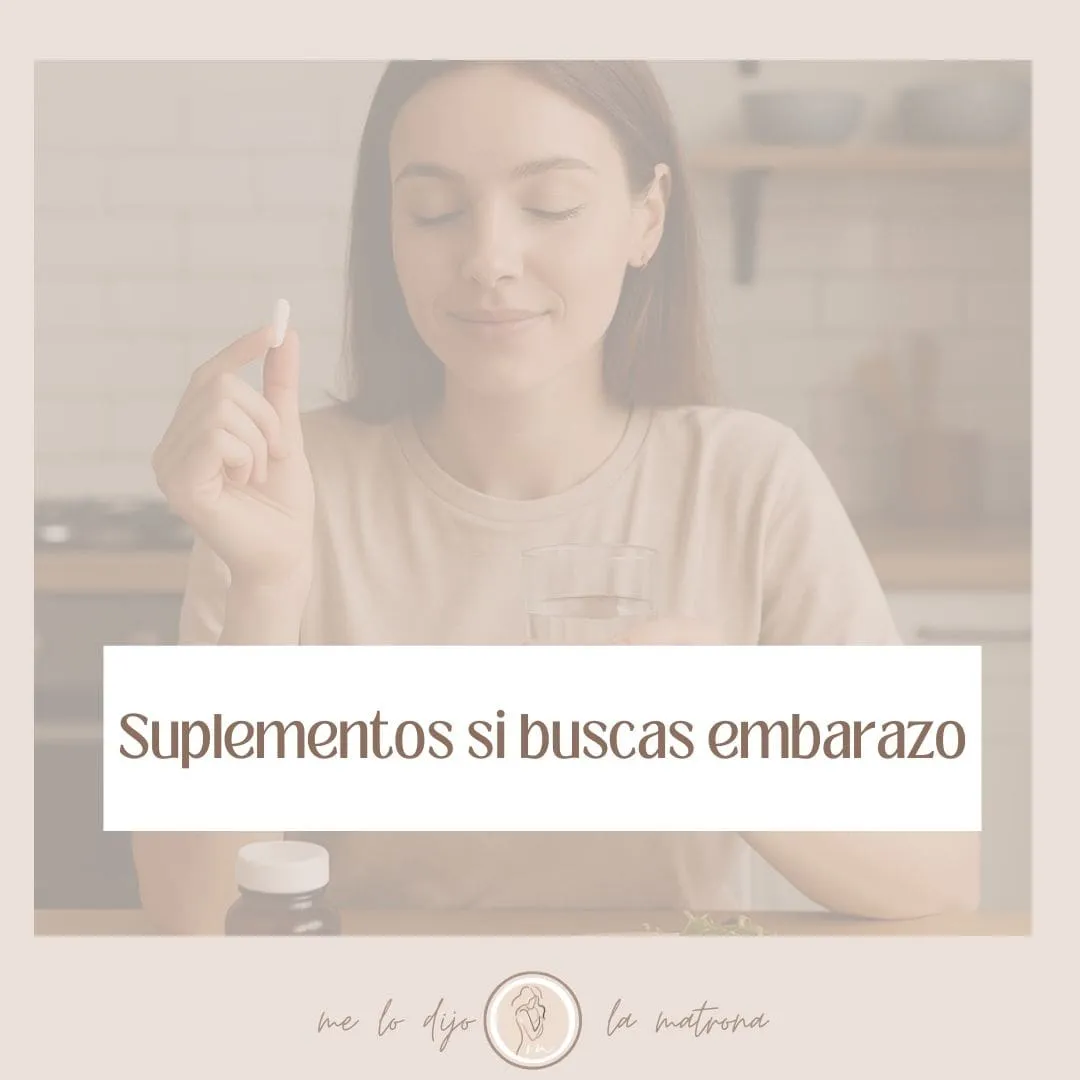 Suplementos para la búsqueda de embarazo